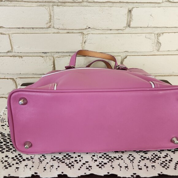 Vintage Coach Hampton Y2k  Pink Barbie Handbag Tote Purse - Picture 8 of 16